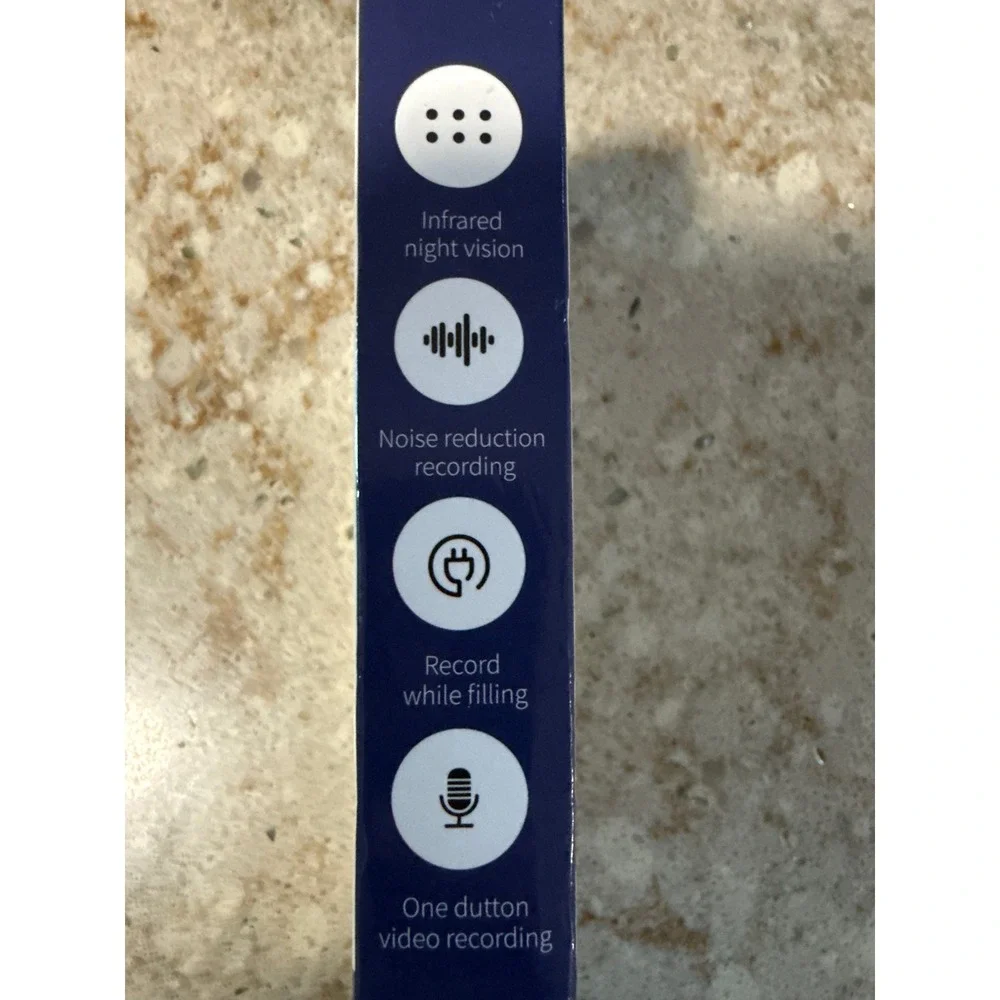 A9 Smart Video Recorder Mini Body Camera Night Vision Noise Reduction Clip-On